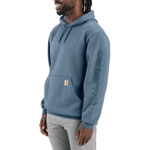 Carhartt 4xl TALL Hooded Loose Fit Midweight Thundercloud Blue TS0288-M NWT